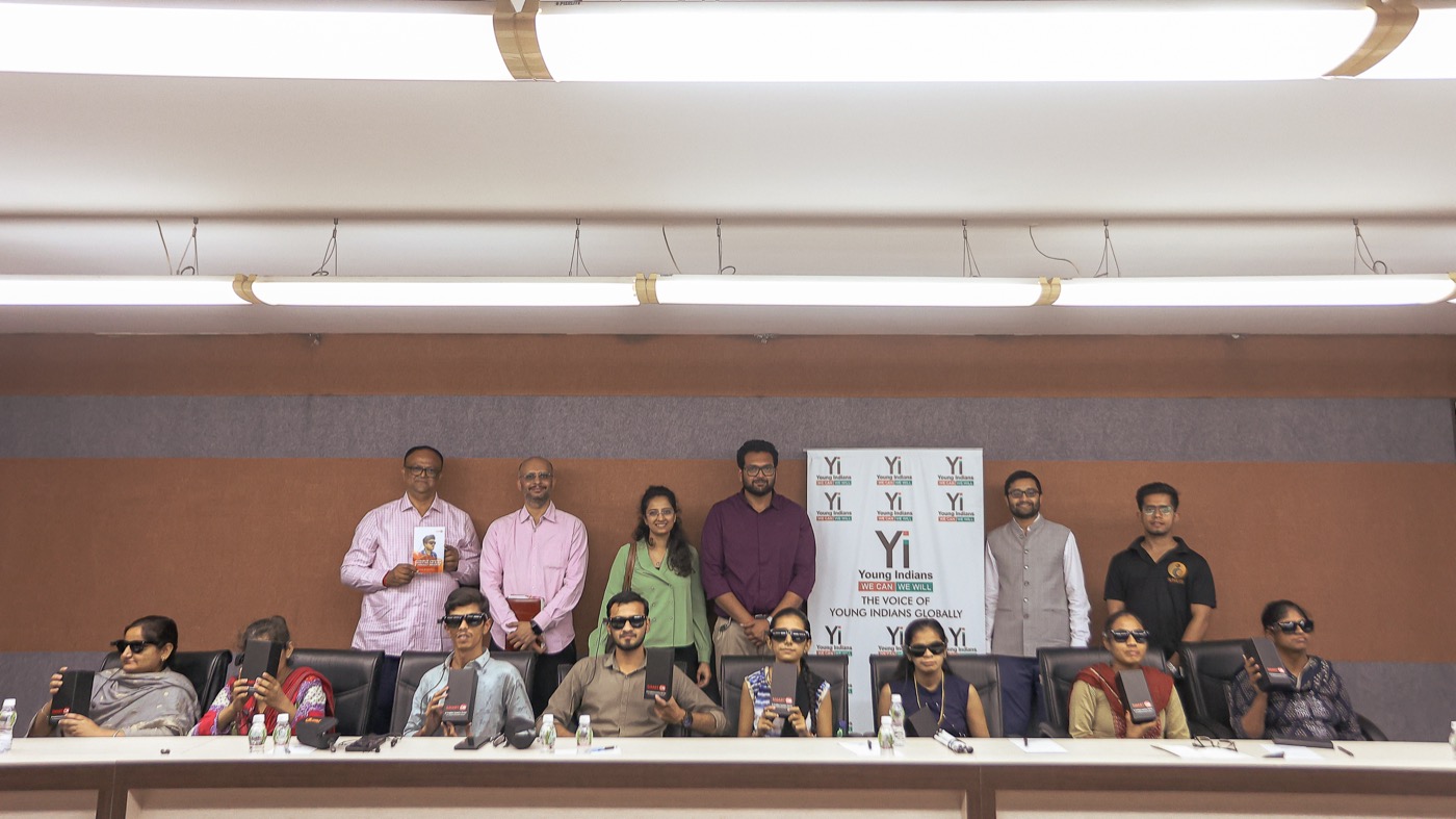 SMARTON at a Young Indians (Yi) Ahmedabad event